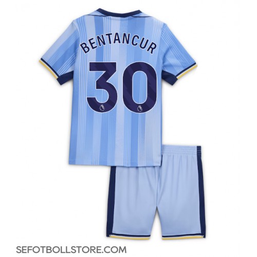 Tottenham Hotspur Rodrigo Bentancur #30 Replika babykläder Bortaställ Barn 2024-25 Kortärmad (+ korta byxor)